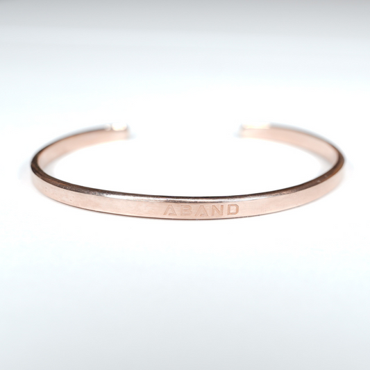 ABAND bangle color:pink gold